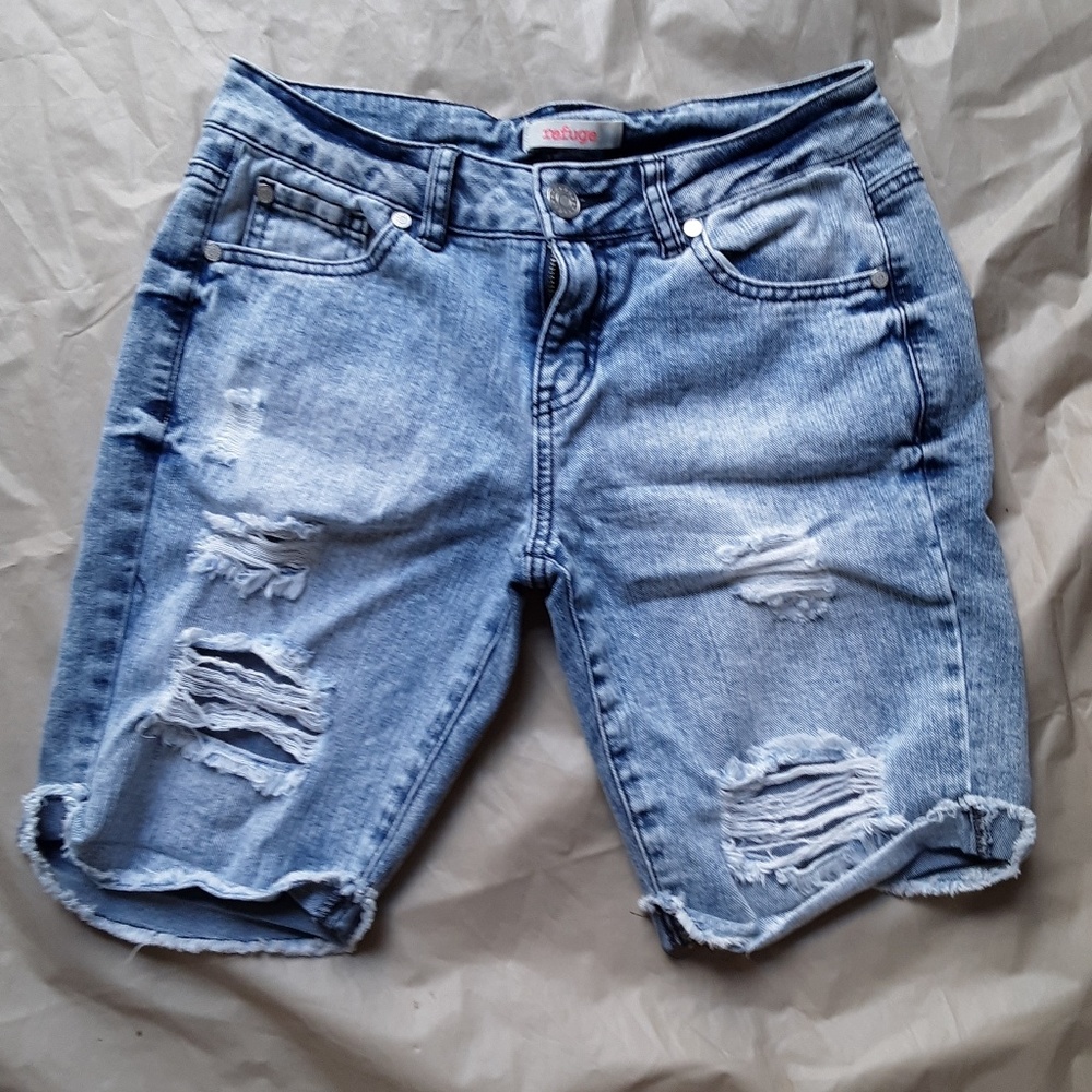 Refuge girls jean shorts